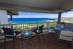 Watch golfers pass along the Kapalua Bay Course below, gaze out over the coastline, or greet the sunrise over the West Maui Mountains with your morning coffee