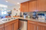 Enjoy beautiful ocean views right from your kitchen 