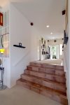 The home is split level with some stairs going into the living room and master