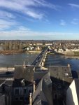bridge across loire river