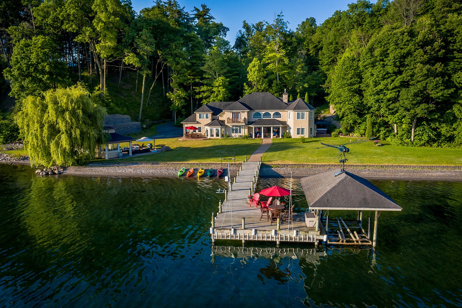 Dragonfly Landing | Luxury Vacation Rental | Seneca Lake Rentals