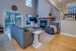 Living area on the main floor