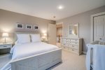 Bedroom 2 with Queen bed.  Bedroom 3 is on the upper level of the home