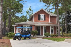 Charming Home in Laurel Grove, Walk to Pool, Take Golf Cart to Beach! 