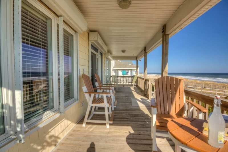 Oceanfront Dog Friendly Home Kure Beach Little House On The Beach