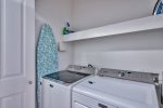 Laundry Room with Full Washer and Dryer