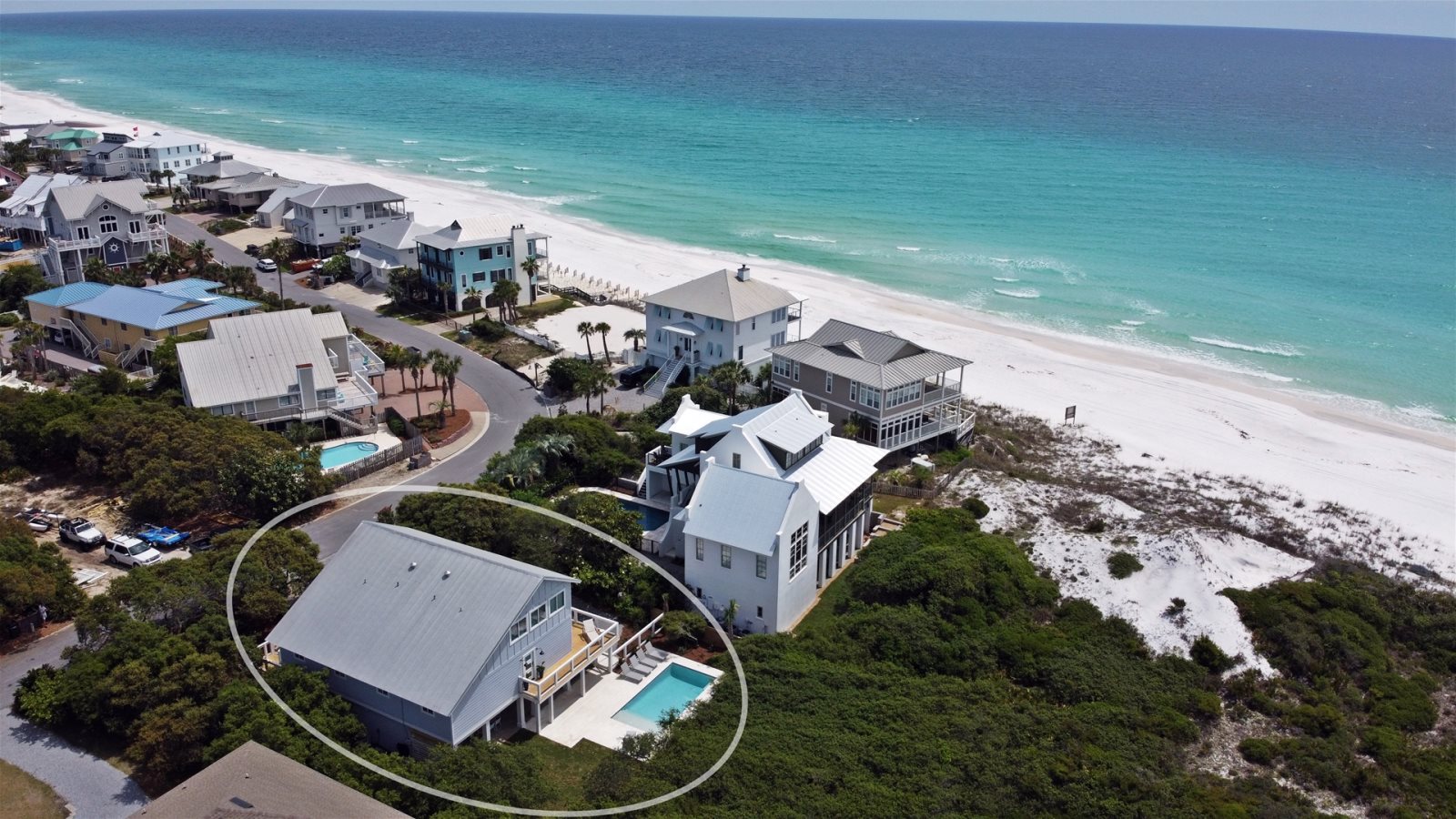 Grayt Reflections B in Grayton Beachfront Rental