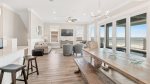 2nd floor dining and living area