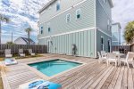 Swim, grill, or take a short walk to the beach