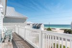 3rd floor furnished balcony with perfect beach views