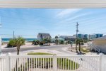 2nd floor fully furnished balcony with beach views