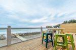 Amazing views from the deck area. 