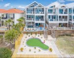 Sun Daze is a 6 bedroom, 6 full/2 half bathroom beachfront vacation home