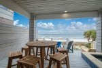 Furnished balconies on all levels