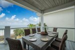 Furnished balconies on all levels