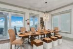 2nd floor dining area with seating for 10