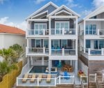 Sun Daze is a 6 bedroom, 6 full/2 half bathroom beachfront vacation home that sleeps 22 guests.