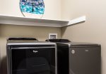Full washer/dryer on the 3rd floor