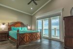 King master suite located on the 3rd floor, with a mesmerizing ocean view.