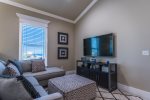 Comfortable seating to sit, relax, and take in a movie