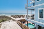 Did we mention Blue Heaven on the Beach is located DIRECTLY ON THE BEACH