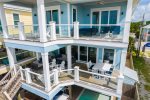 Fully furnished balconies on all levels