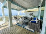 Private outdoor dining, anytime on the 2nd floor balcony