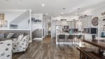 Another shot of the main kitchen, dining and living area