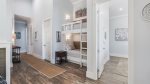 The 3rd floor has a nook area which holds a set of twin bunk beds