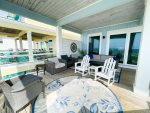 Plenty of seating on the 2nd floor balcony