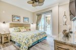 One of the six king ensuite bedrooms with a beautiful ocean view right from your pillow.