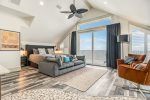 Master suite located on the third floor of Southern Comfort.