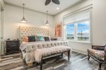 Bedroom located on the second floor.