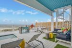Plenty of outdoor seating to enjoy the ocean views