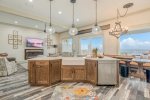 Open floor plan with beautiful ocean views