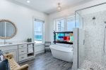 Third floor master bath and shower