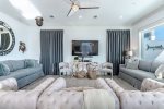 Spacious living area on the 2nd floor