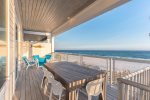 Step outside with coffee in the morning and drinks at night right off the 2nd floor balcony