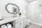 Private en-suite with walk-in shower