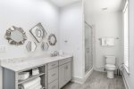 4th floor private en-suite, street side bedroom