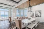 Gather around the dining table. Play trivia, cards and games