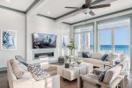 Living area with beautiful ocean views
