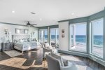 Amazing King master located on third floor with the most beautiful views