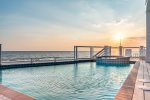Beachfront pool 