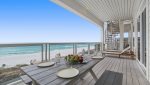 2nd Floor Balcony Dining and Lounge Area