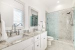 2nd floor street side king room private en-suite