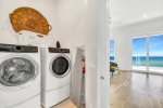 3rd floor laundry room located next to the king master suite