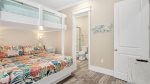 3rd floor queen over king bunk room, street side