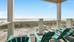 2nd floor furnished balcony
