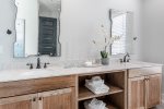 Top Floor King Master Double Vanity